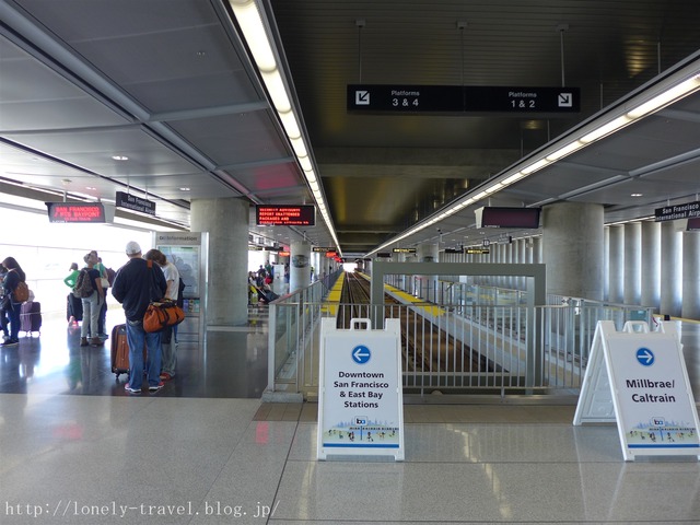 BART¡¡¥µ¥ó¥Õ¥é¥ó¥·¥¹¥³¹ñºÝ¶õ¹Á±Ø¡¡San Francisco Int'l Airport