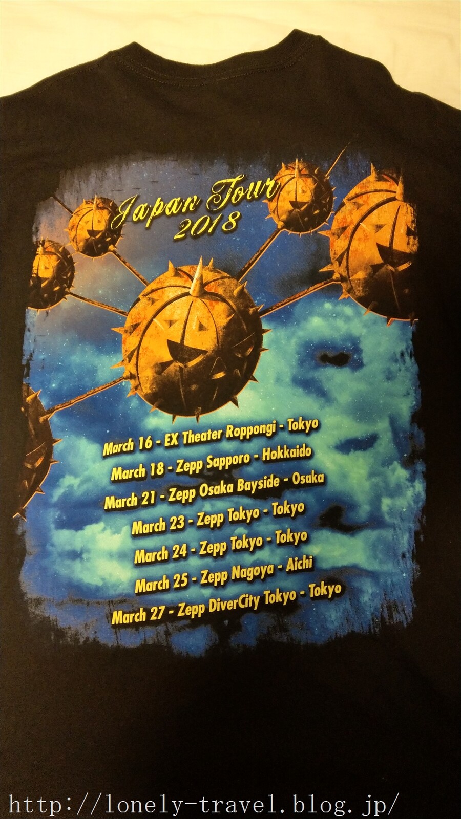Helloween ハロウィン Pumpkins United World Tour 18 Zepp Tokyo ライブレポート18 ロンリートラベル 海外個人旅行記