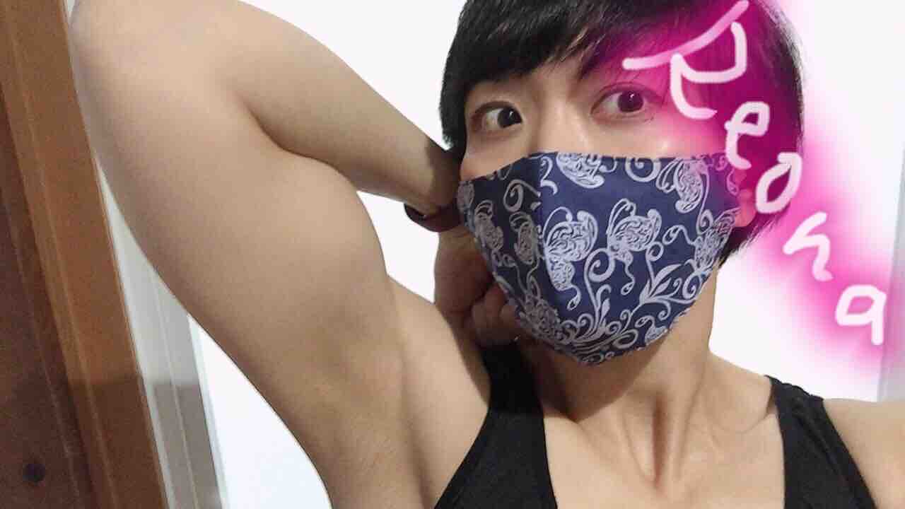 ニューマスクは柄可愛い O O すっぴんの時のみ使えそうだからジム通い用 レオナの狸 時々 猪突猛進で虎 リアル日記