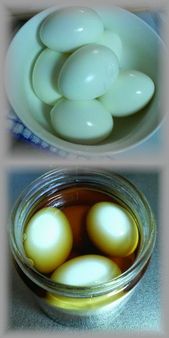気の向くままに 言いたい放題 ゆで卵のポン酢漬け 今日のひと品