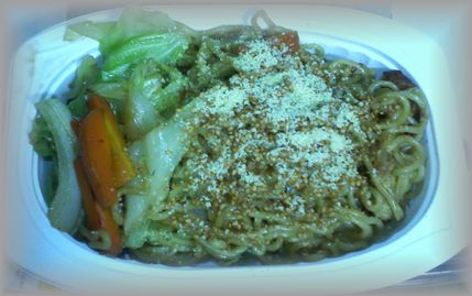 気の向くままに 言いたい放題 野菜たっぷりチーズかけ焼きそば