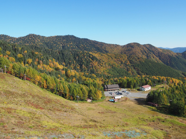 かもしかゲレンデ付近の紅葉(1)