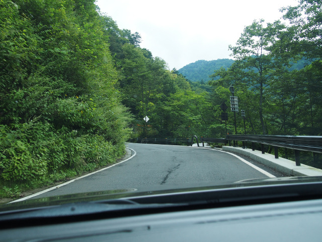 白骨温泉へ