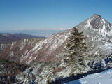 笠岳と北アルプス