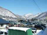 27日朝 駐車場