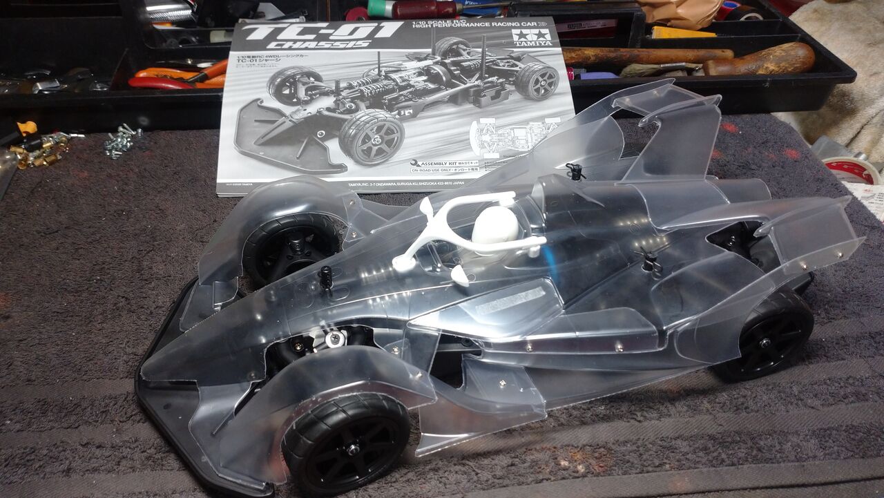 タミヤtc 01完成 ラジコンボート病のブログ