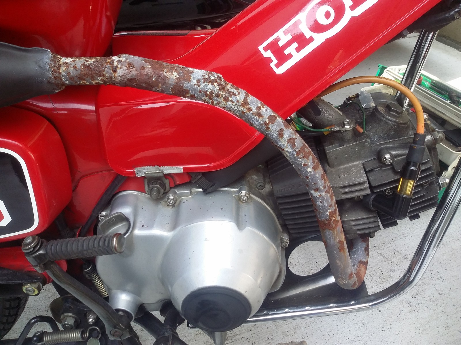 Ct110 マフラーが錆びてしまったら Ct110ハンターカブ マクレガー26m