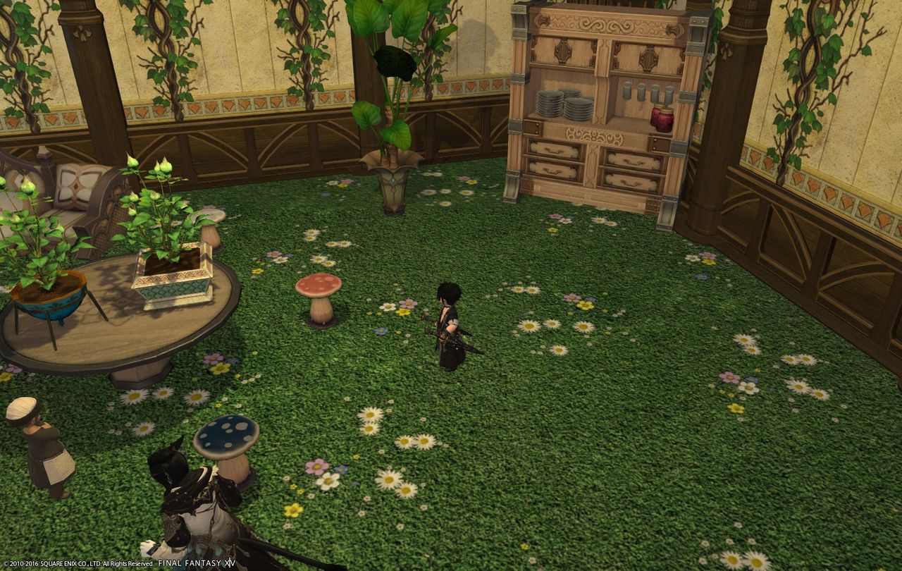 Ff14 ハウジング レイアウト もうすぐ一週間 別荘は 黒コートが好きなんです