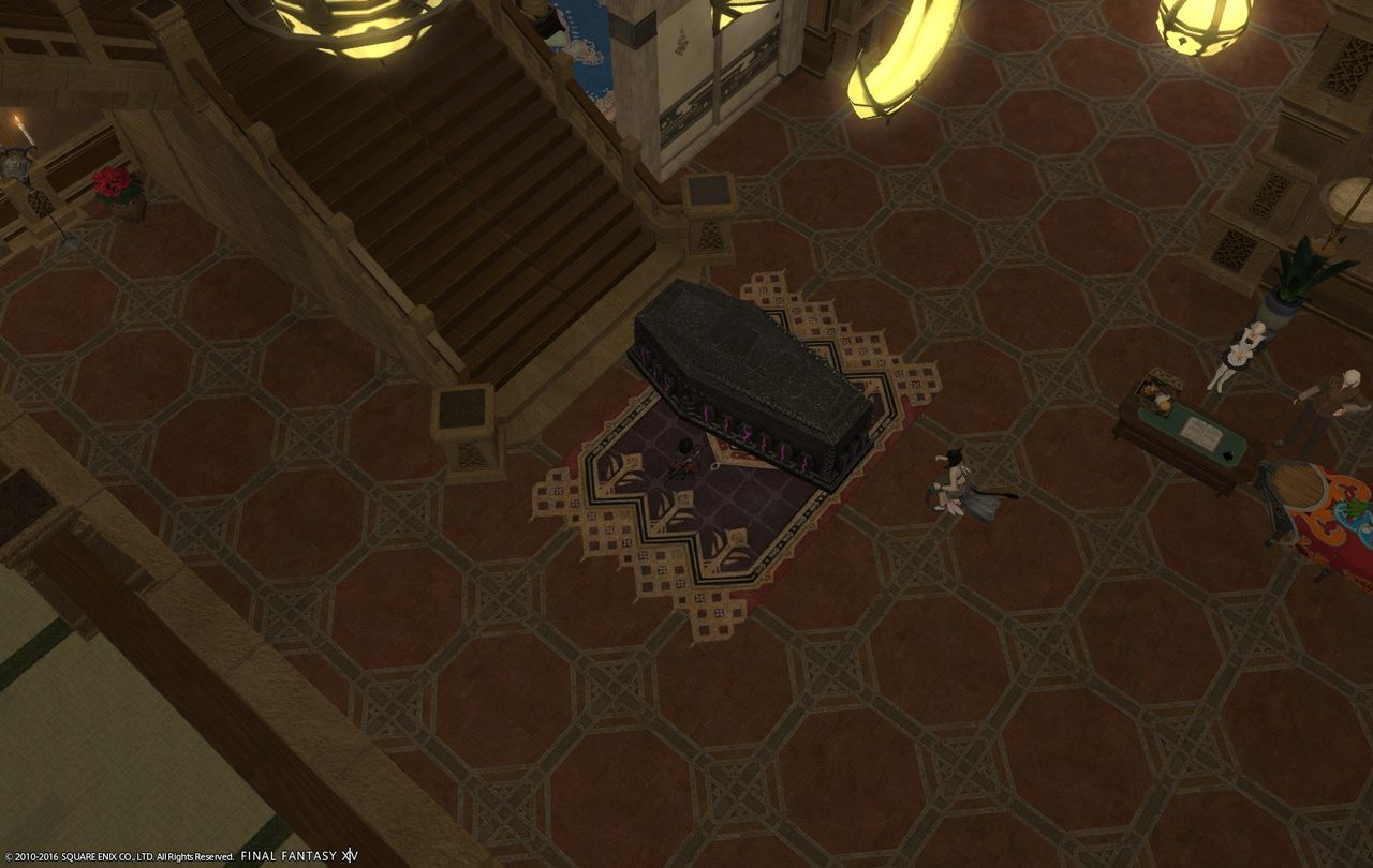 Ff14 フリーカンパニー ハウジング ｆｃ内に蔓延る悪魔 黒コートが好きなんです