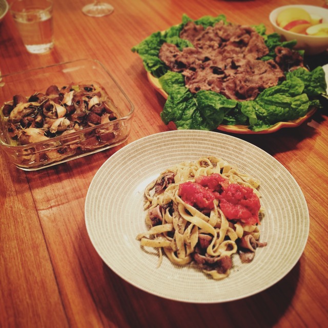 Robertohouse 小イカのパスタほか