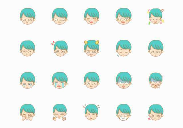 Line絵文字作りました たけのことせいくらべ 子育て絵日記 Line絵文字作りました たけのことせいくらべ 子育て絵日記