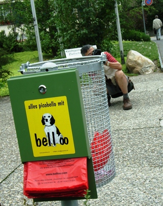 ラングナウ犬ゴミ箱