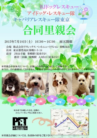 Reflex里親会 7月