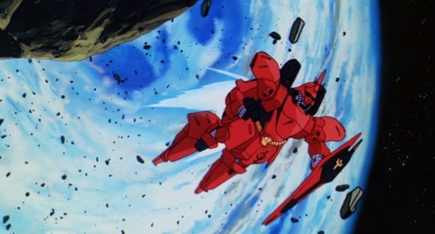 アムロ っシャア ブライト 核ミサイルを放て シャア なにっ ギュネイ なんだぁ ロボアニ速報