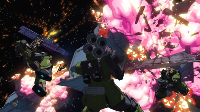 The Red Comet , 赤い彗星 Akai SuiSei  2-1 screenshot