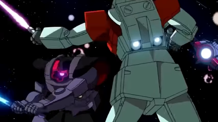 ジム VS ドム パイロットがお互い強兵過ぎる。 0-12 screenshot