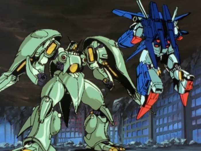 【画像あり】 クィン・マンサさん、ZZのガンダムチームでも真っ向勝負では勝てない程に強い