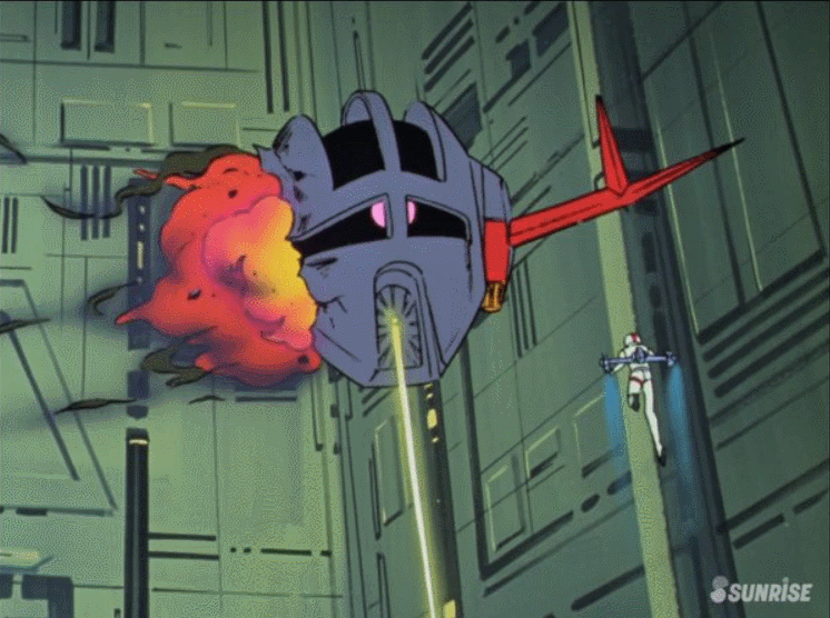 ガンダムのア バオア クー決戦時のアムロ たかがメインカメラをやられただけだ これ ガンダム宇宙世紀アムロとシャア