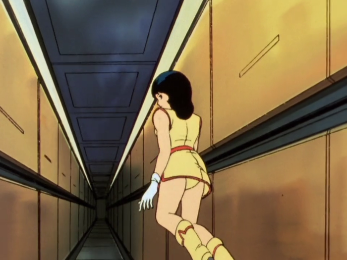 【朗報】 Zガンダムのファさん、例のミニスカ制服のおかげで本編中でも何かする度に中身を披露してしまう…(画像あり)