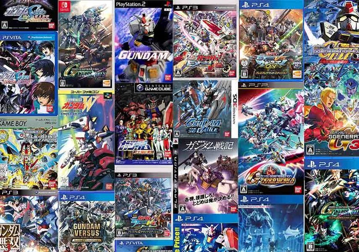 history-of-gundam-games