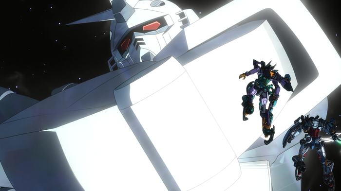 【画像あり】 ガンダムジークアクスの最終回でガンダムが巨大化した理由がこちらｗｗｗｗｗ