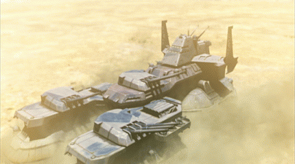 悲報 ガンダム世界の陸上戦艦 超技術の塊なのに必要性を感じない ガンダムまとめサイト ガンダム宇宙世紀アムロとシャア