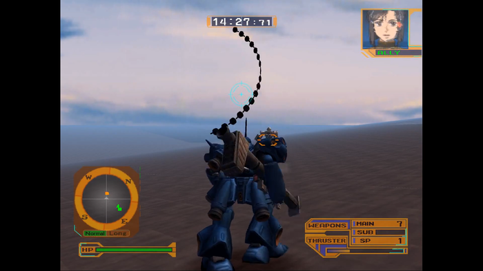 【PS2ガンダム戦記】ケンプファー MISSION10 0-35 screenshot