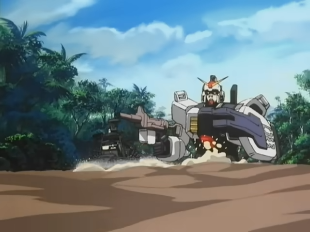 陸戦型ガンダム|昼MS【ガンチャン】 - YouTube_532