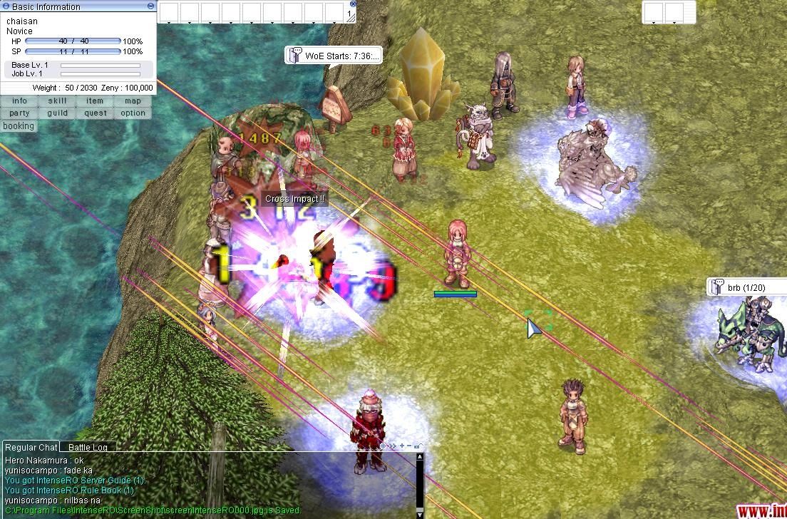 Intenseroをプレイしてみました なんでも情報局 ちゃぃのラグナロクオンライン日記ブログ For Ragnarok Online Yggdrasillnetworkserver Breidablikworld