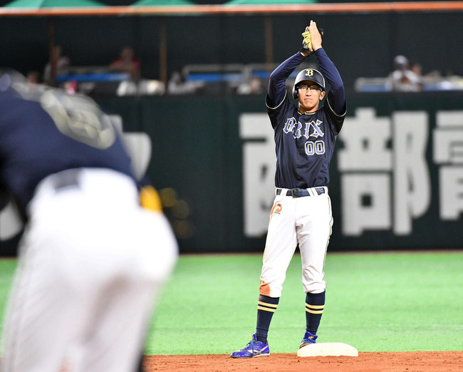 中日からオリックス加入の石岡、現在 打率.500