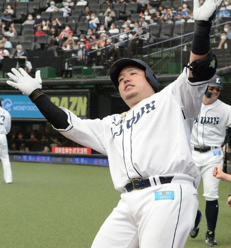 両リーグ20号一番乗りの西武山川「本塁打は減らない」