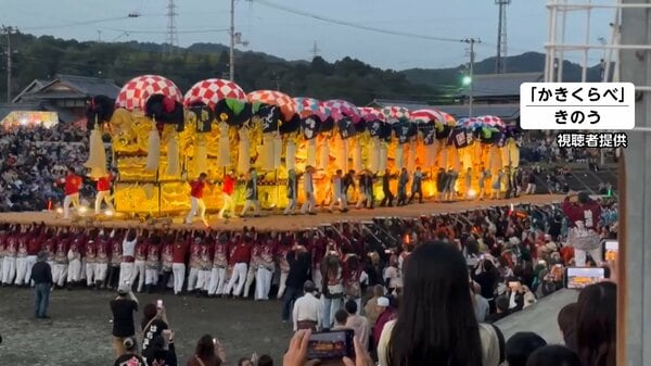 愛媛西条市副市長、西条まつりに参加し死亡