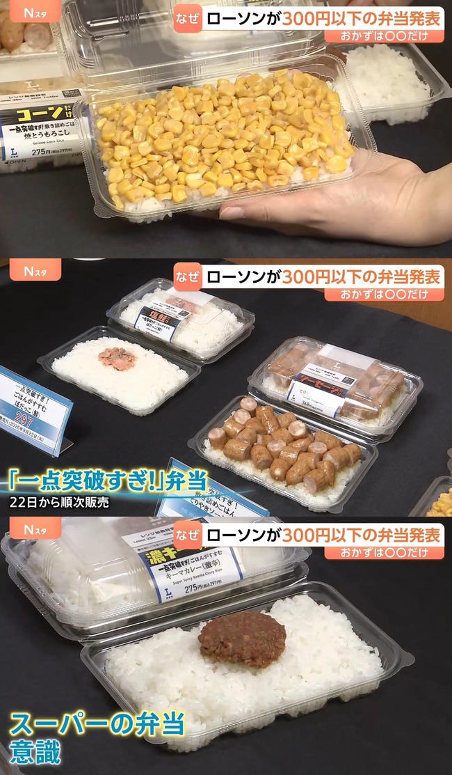 【悲報】日本人の弁当、ついに限界突破ｗｗｗｗｗｗｗ