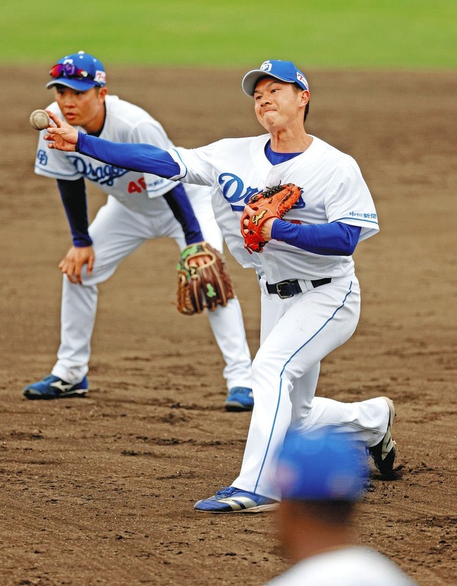 中日、阿部と京田を放出した結果 二・遊が溝脇とドラ7福永になる