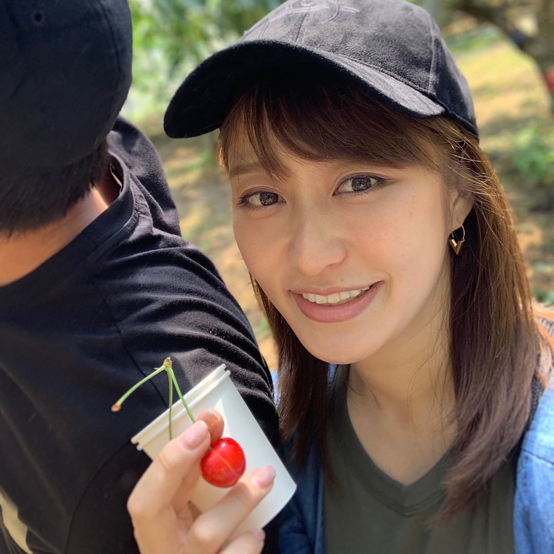 広島 枡田絵理奈アナ 男性とさくらんぼ狩りをしていた 広島東洋カープアンテナ 広島 枡田絵理奈アナ 男性とさくらんぼ狩りをしていた 広島東洋カープアンテナ