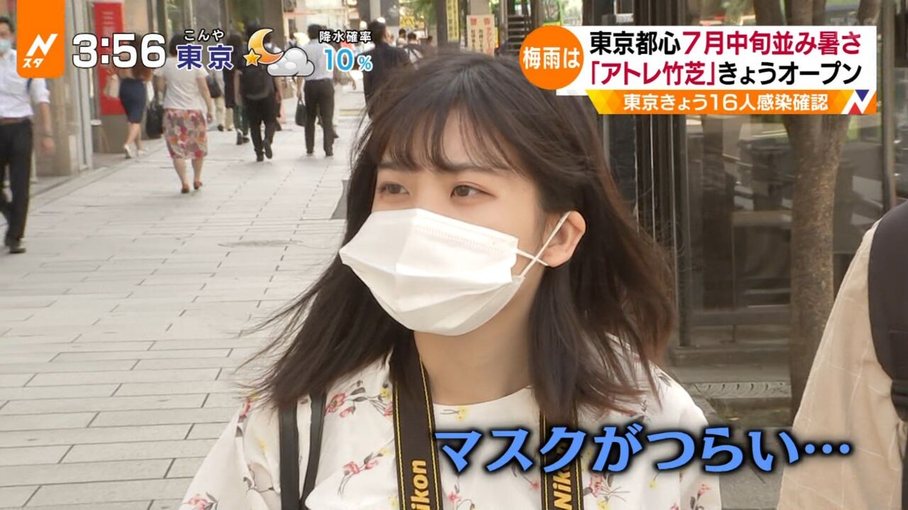 マスク画像有 小顔女性はマスクを普通に付けられないらしい プロ野球まとめnews マスク画像有 小顔女性はマスクを普通に付けられないらしい プロ野球まとめnews