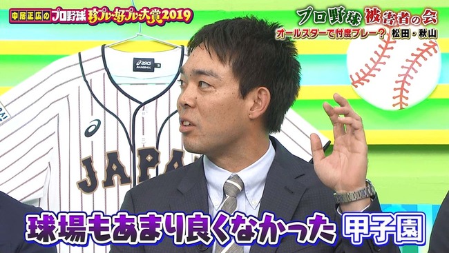 甲子園球場 秋山