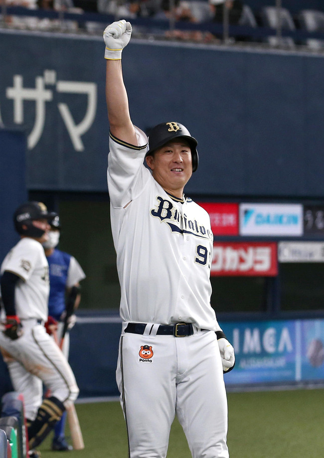 交流戦オリ杉本 .478　1本 出.500 長.652 OPS1.152