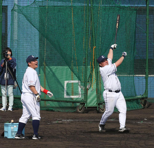 中村 山川 フォロースルー