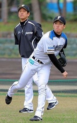 栗山英樹と斎藤佑樹