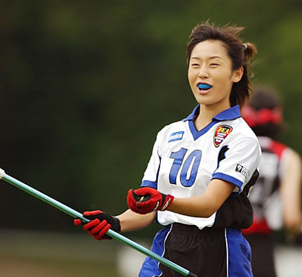 河野明子ラクロス