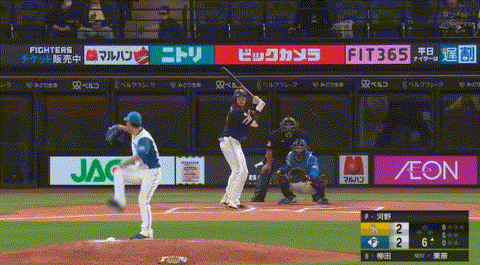 ソフトバンク・柳田、勝ち越しホームランwwwwwww