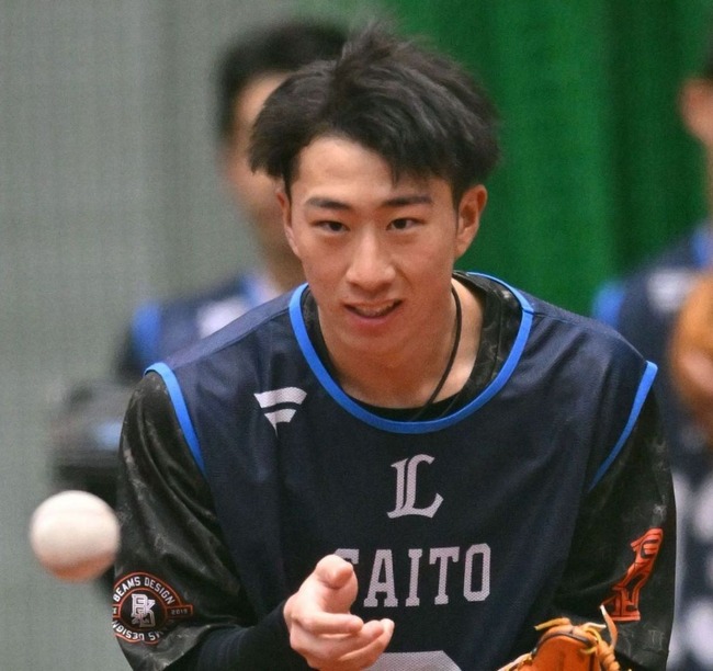 【西武】24年ドラ1齋藤大翔(2軍) 打率.200(225-45) 0本 17打点 出塁率.298 OPS.552 19失策