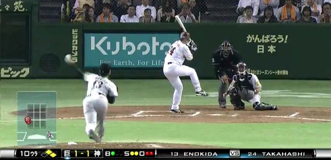 高橋由サヨナラ弾
