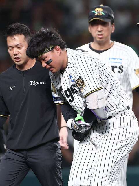 阪神・藤川監督、森下死球に「阪神の選手だけでなく全選手を守りたい。守る術を誰かが考えなければ」