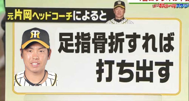 梅野 骨折 コーチ 打撃