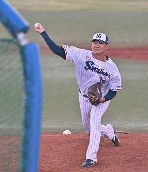 ヤクルト・奥川恭伸、１年ぶり実戦形式での投球に「景色が違った」　右肘痛からの復帰目指す