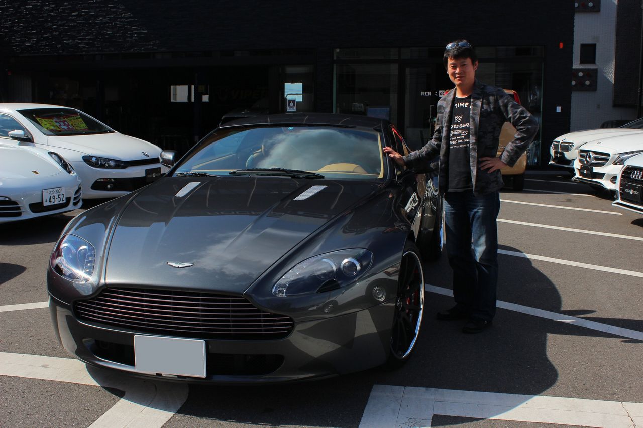 アストンマーティン納車しました ロックボデーマガジン アストンマーティン納車しました ロックボデーマガジン