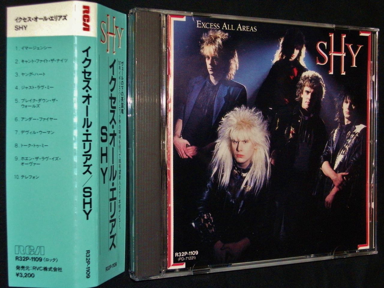 SHY/イクセス・オール・エリアズ（1stプレス） : HR/HM廃盤 