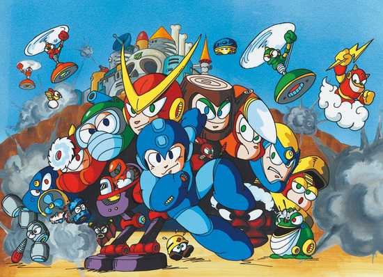 ロックマン2キービジュアル